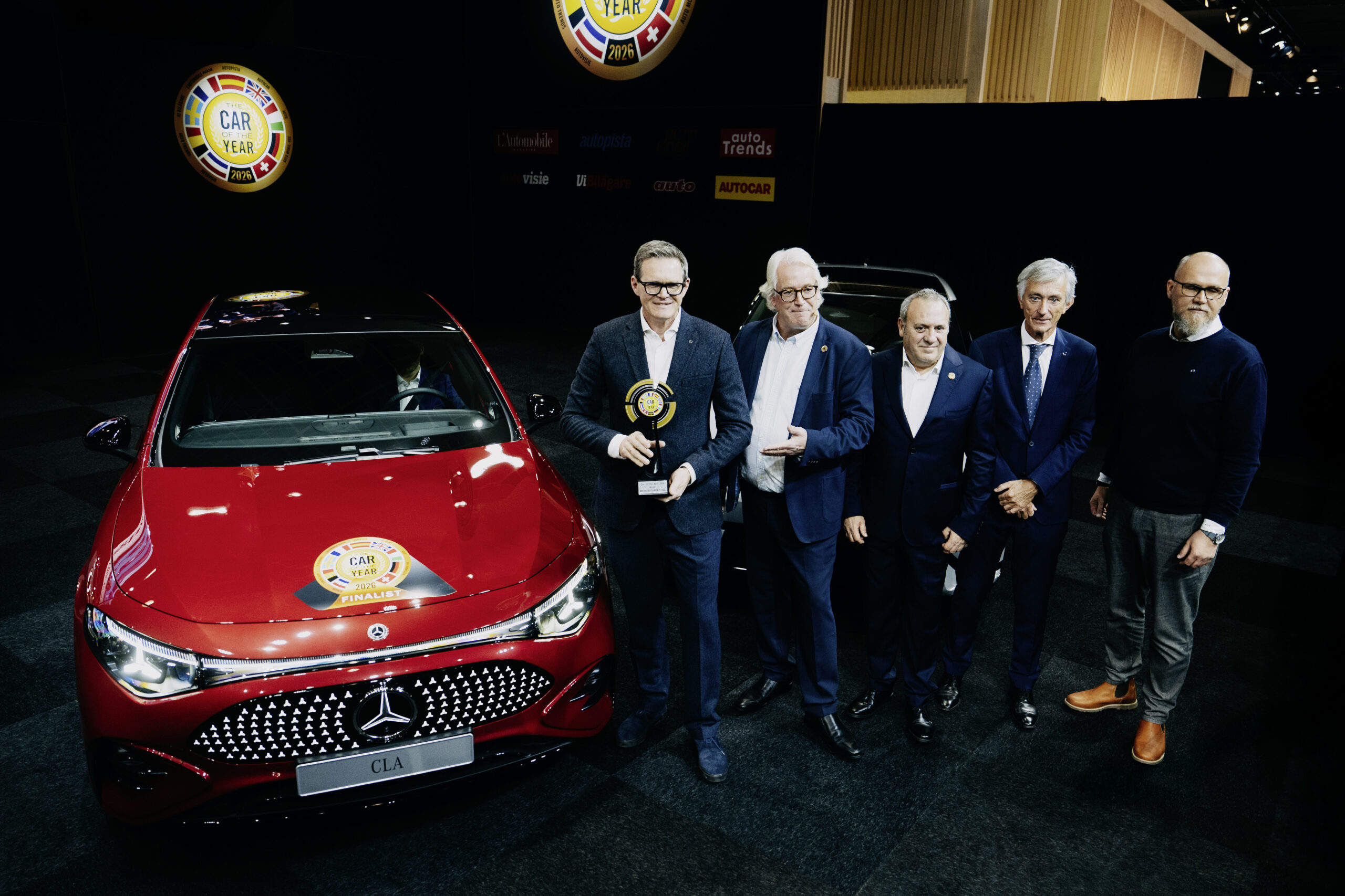 Nová elektrická CLA získala titul Auto roka 2026