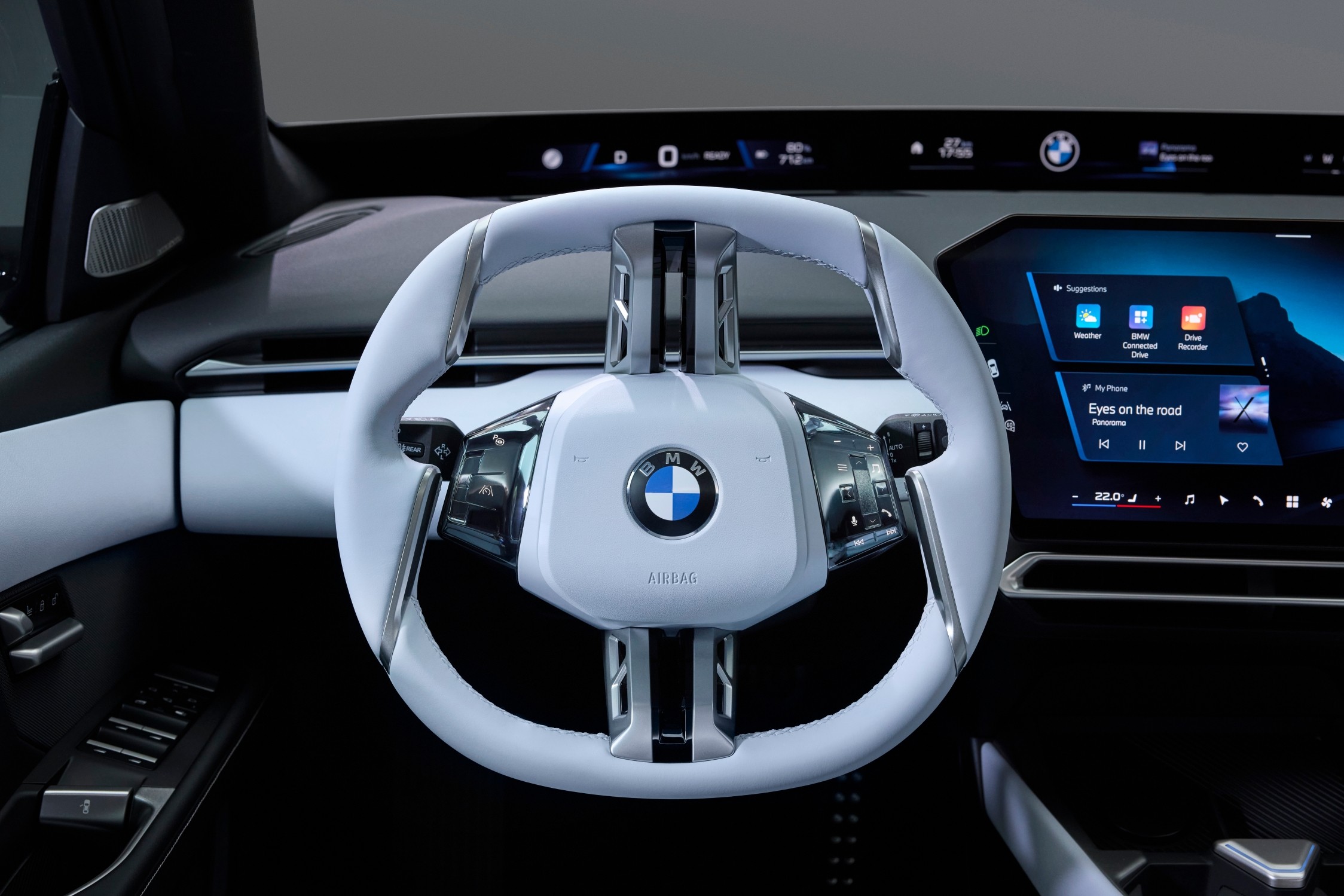 Nové BMW i3 Neue Klasse 2026 interier volant