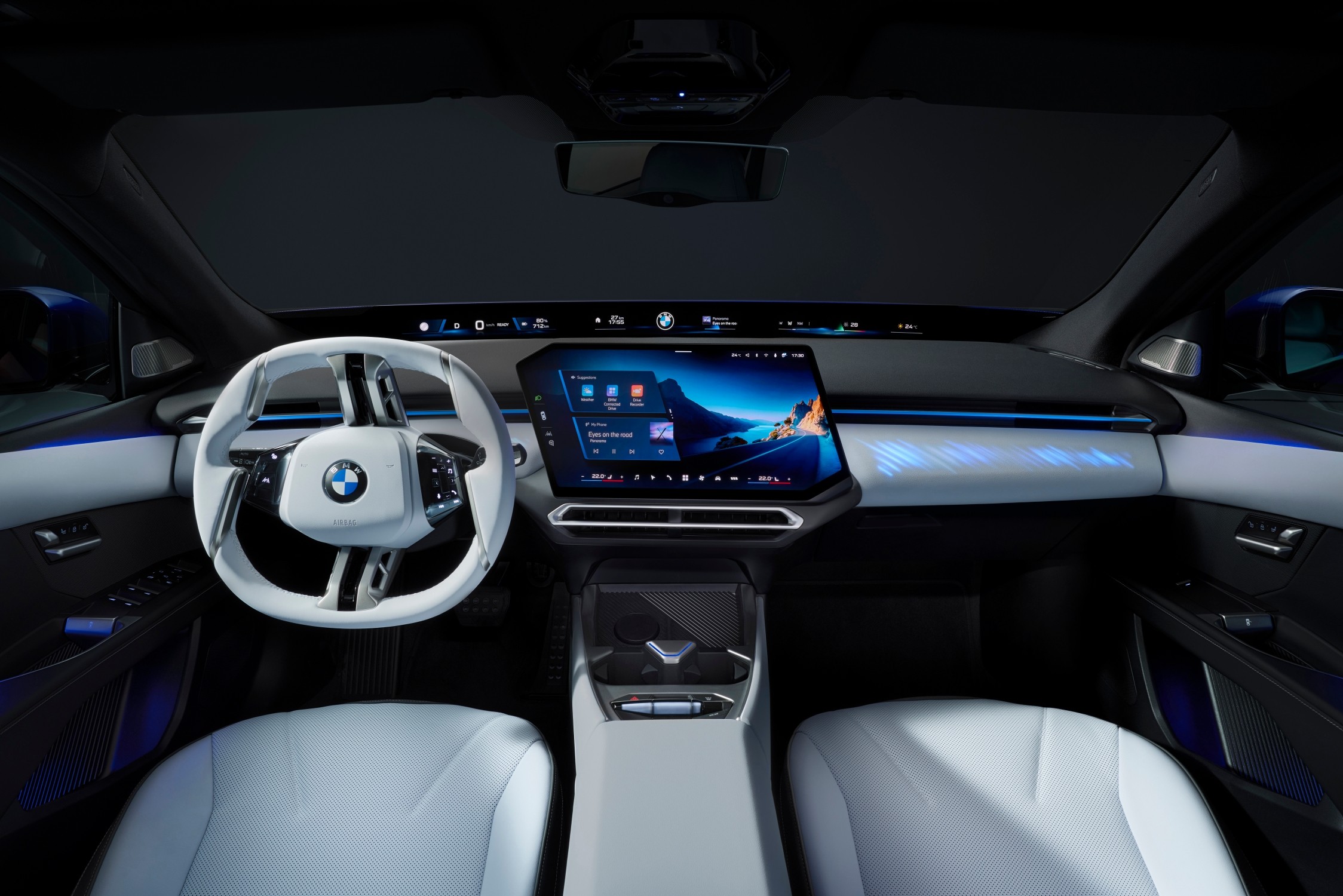 Nové BMW i3 Neue Klasse 2026 interier
