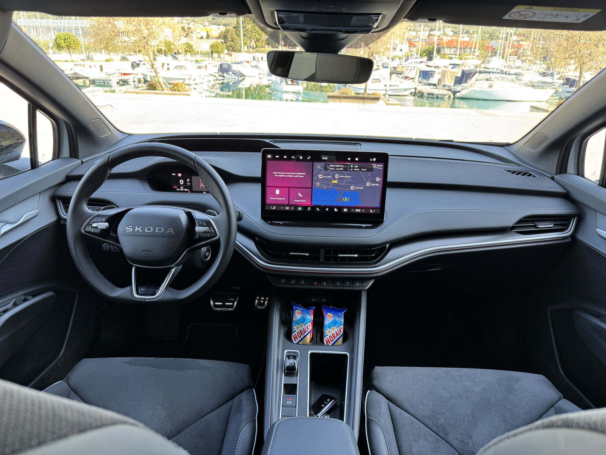 skoda enyaq coupe 85 sportline interier