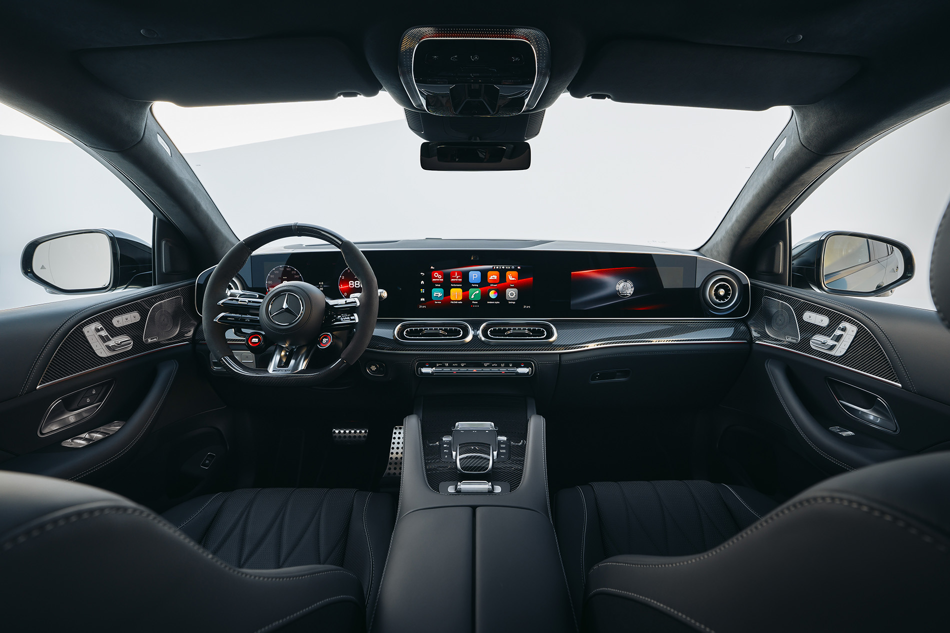 Mercedes-AMG V8 biturbo interier