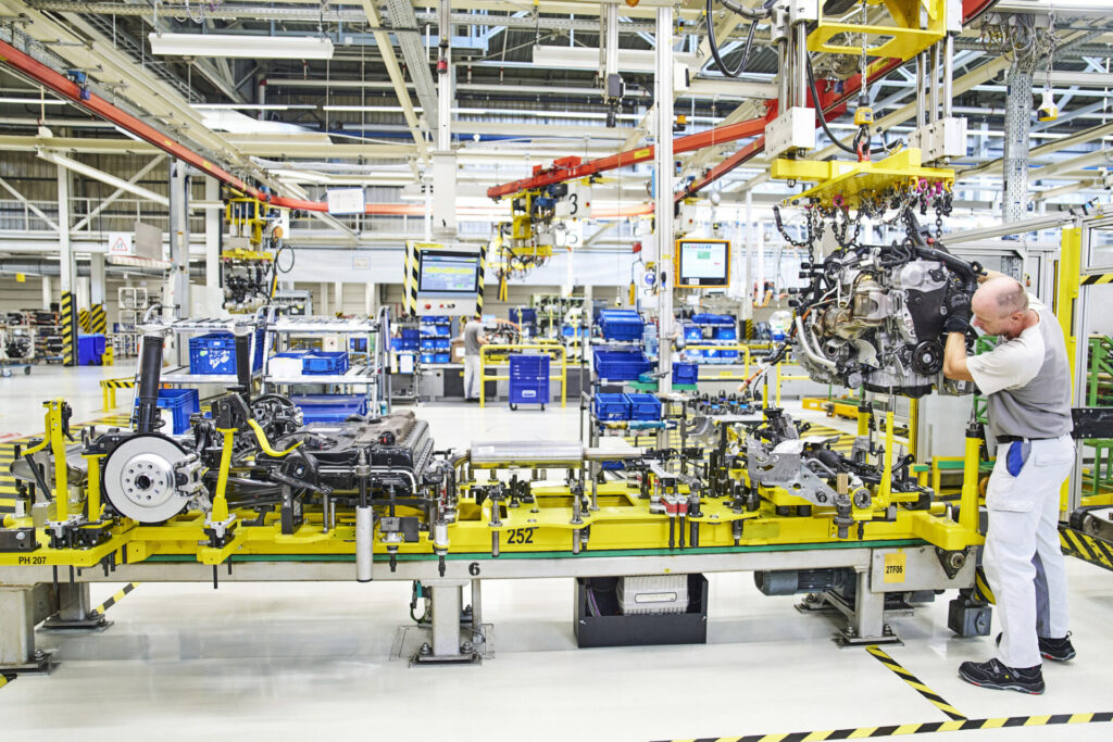 Škoda Superb Combi výroba