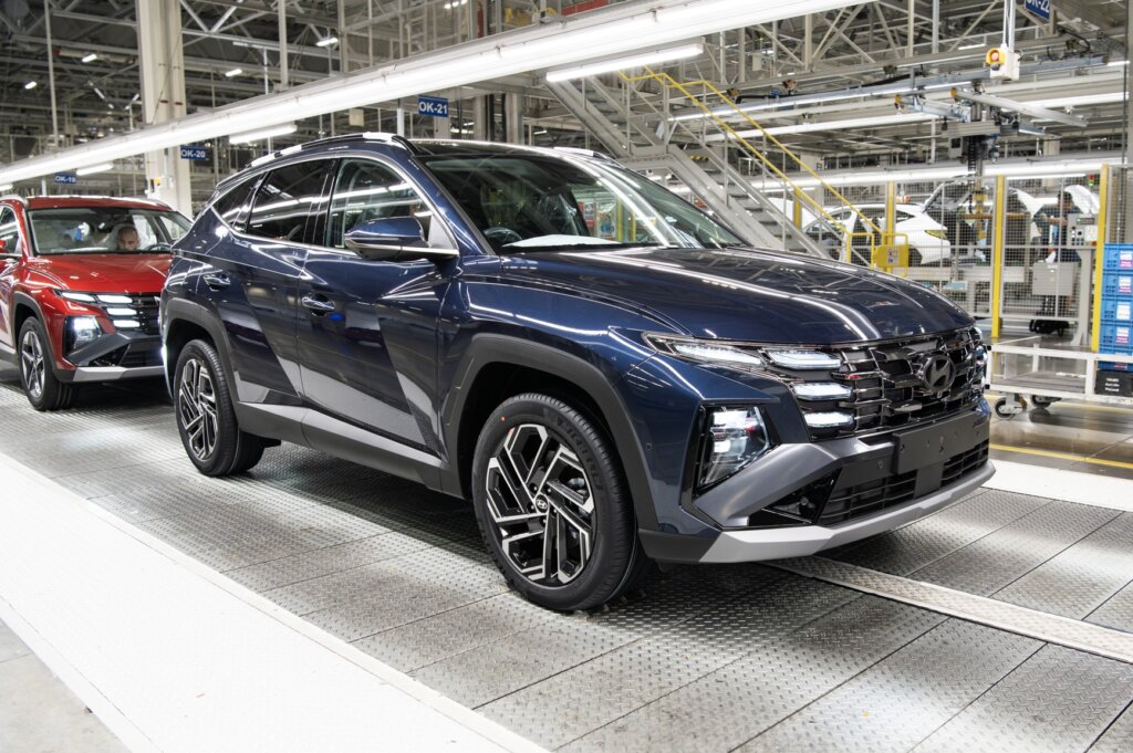 hyundai tucson vyroba
