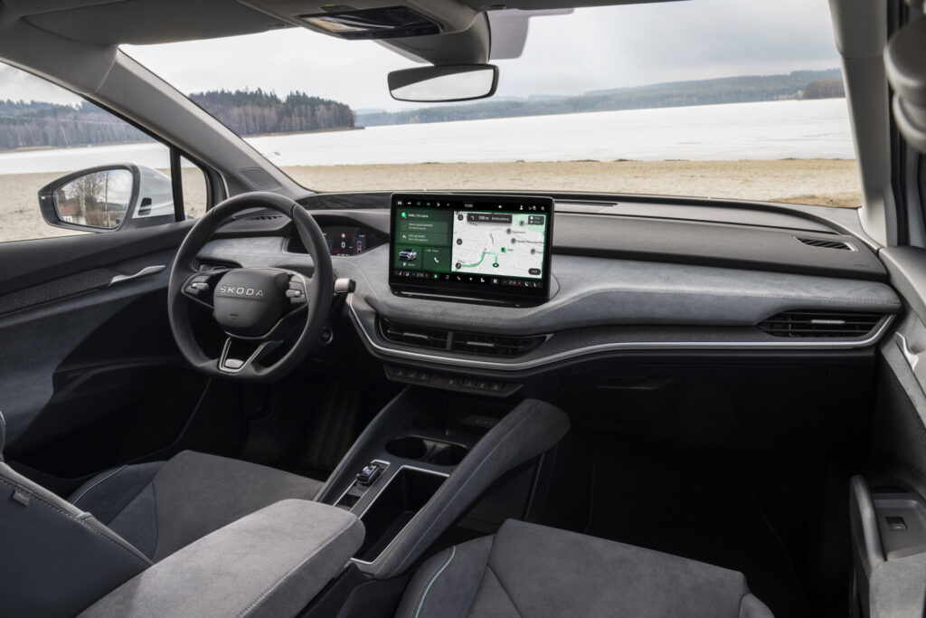 skoda enyaq interier