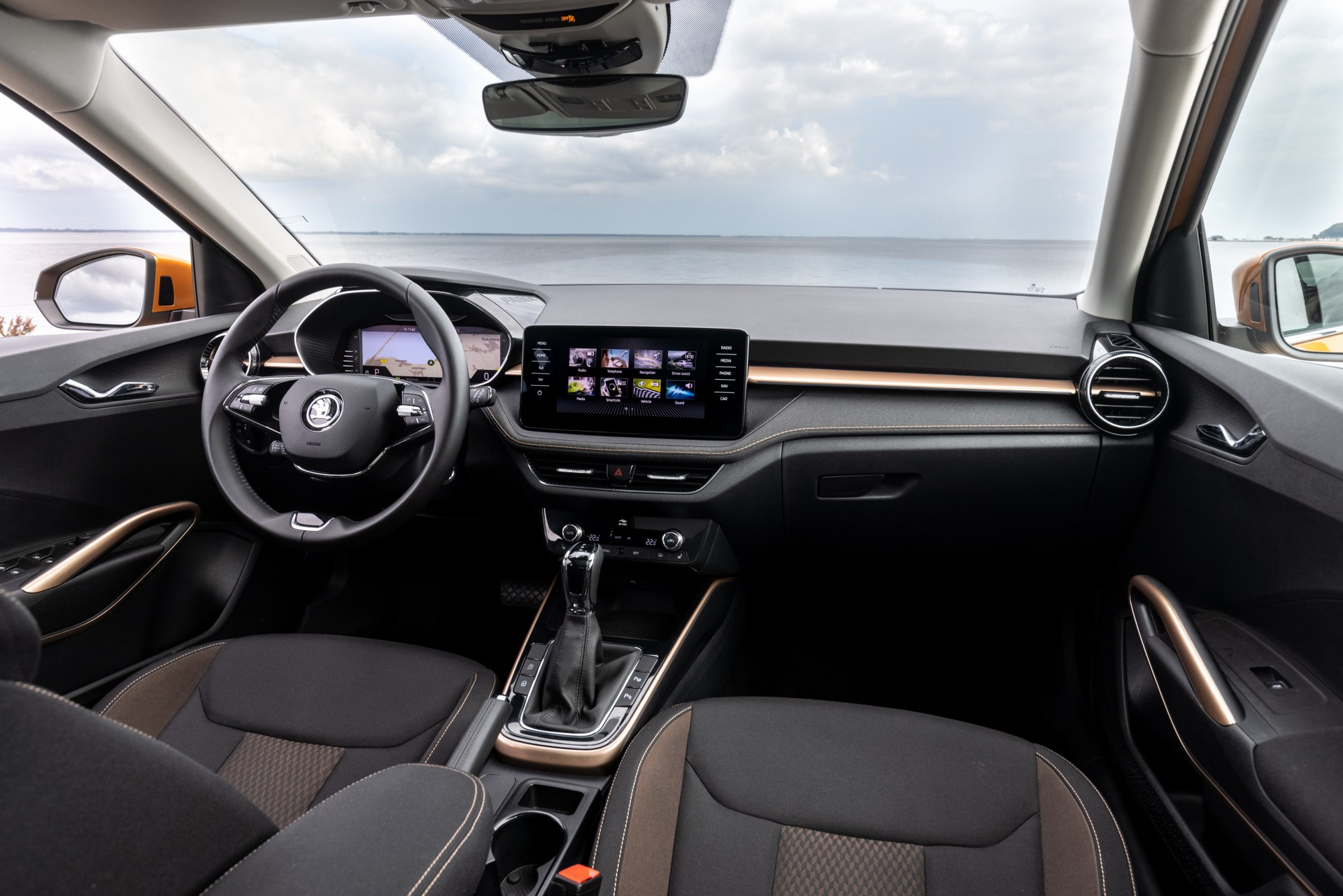 Škoda Fabia interiér